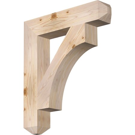 Ekena Millwork Westlake Craftsman Smooth Bracket, Douglas Fir, 5 1/2"W x 30"D x 34"H BKT06X30X34WTL04SDF